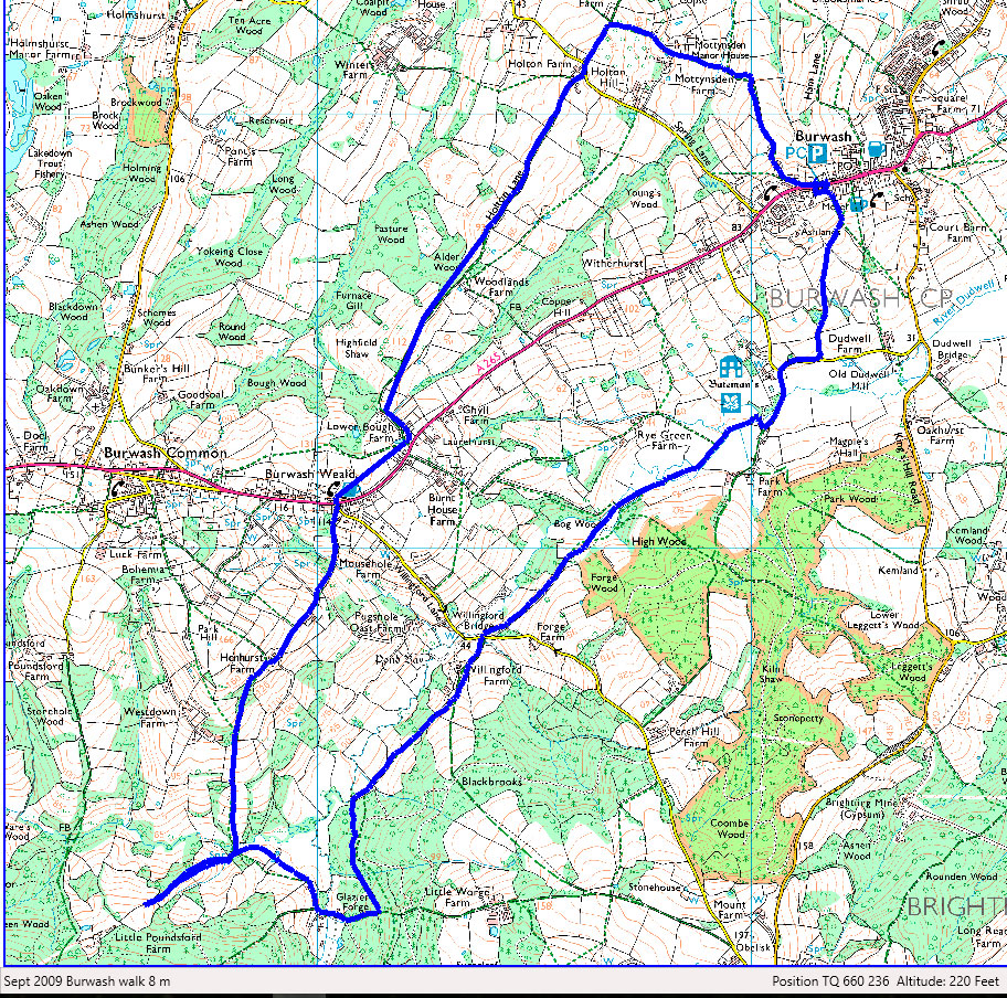 Brabourne Lees walks